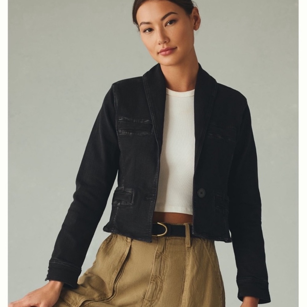 NWT Anthropologie Pilcro Denim Blazer